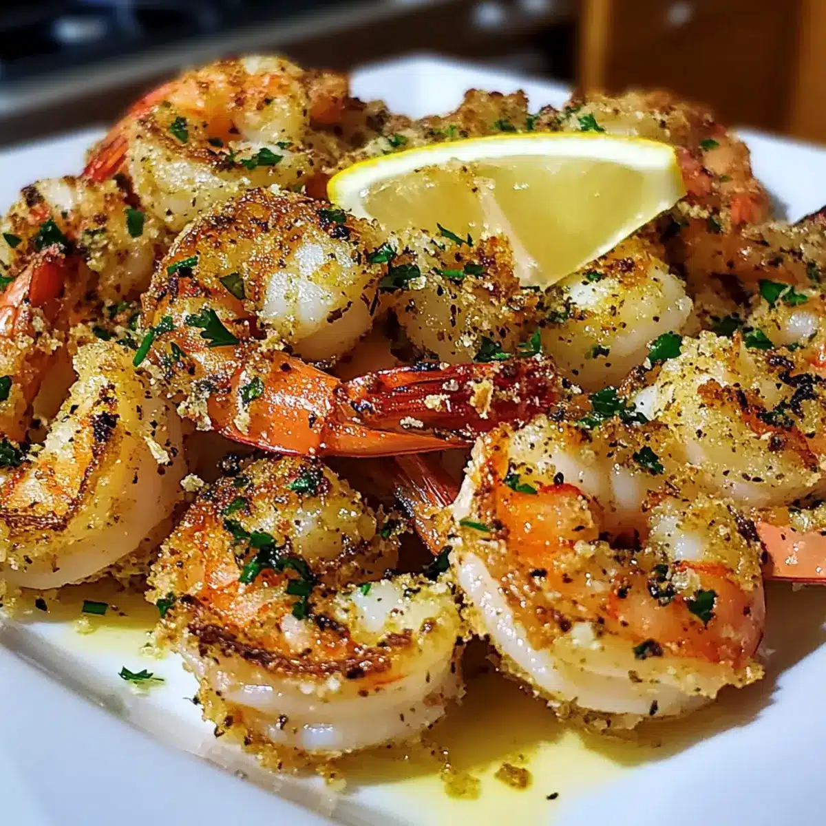 Garlic Parmesan Roasted Shrimp