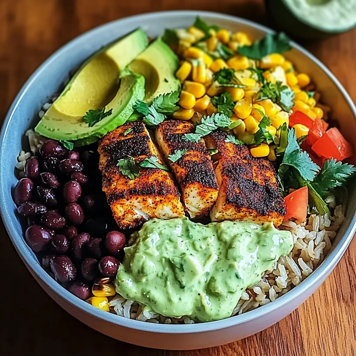 Blackened Fish Taco Bowls