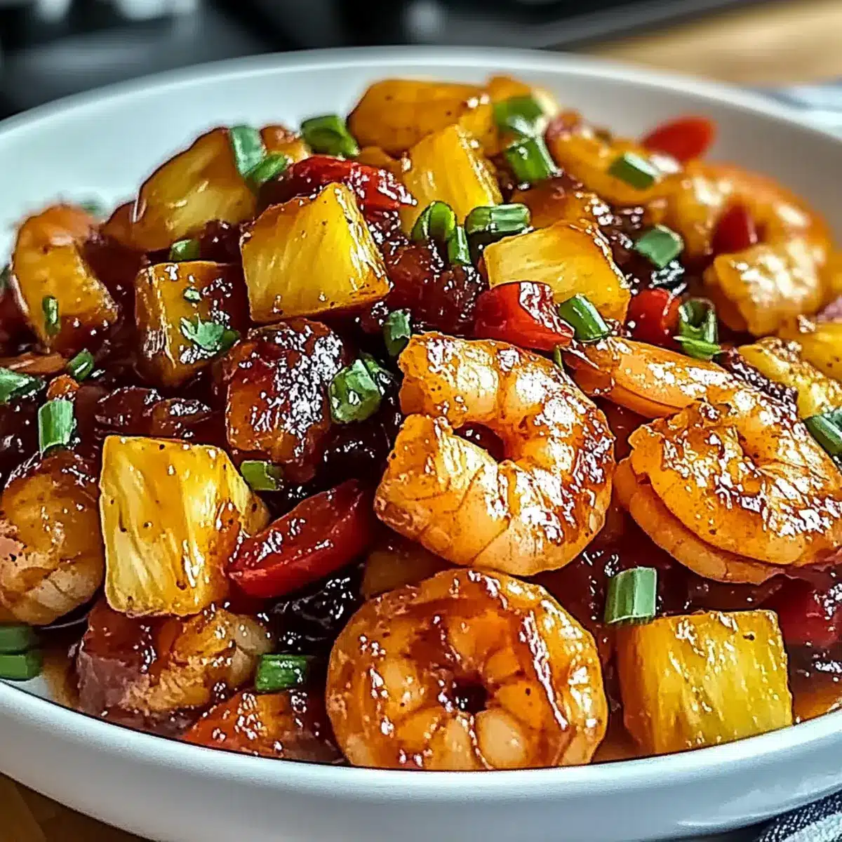 Sweet Chili Pineapple Shrimp
