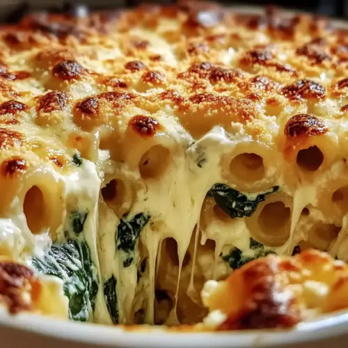 Spinach Ricotta Pasta Bake