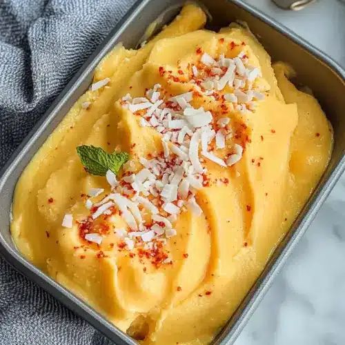 Chili Lime Mango Sorbet Recipe