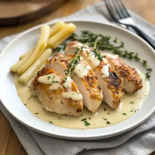 Chicken in White Wine Sauce