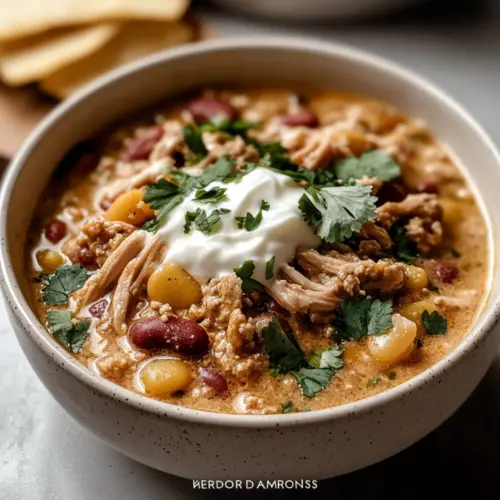 Crockpot White Bean Chicken Chili