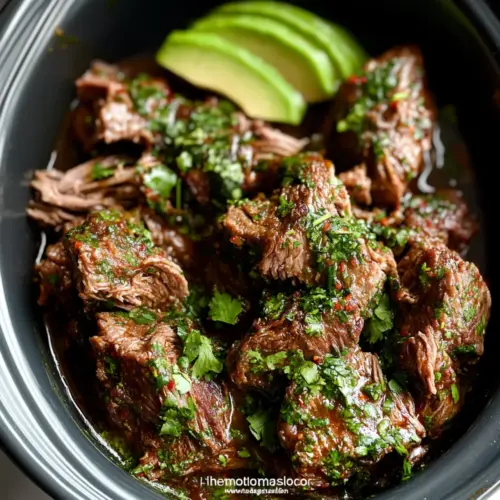 Slow Cooker Garlic Butter Beef Bites