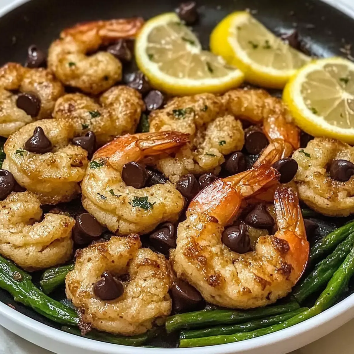 Lemon Garlic Shrimp and Asparagus