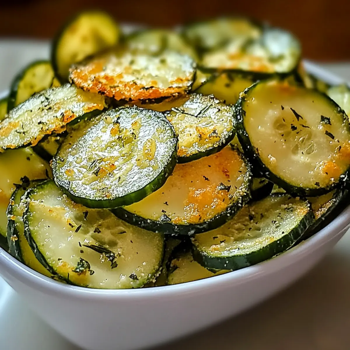 Crunchy Ranch Cucumber Chips