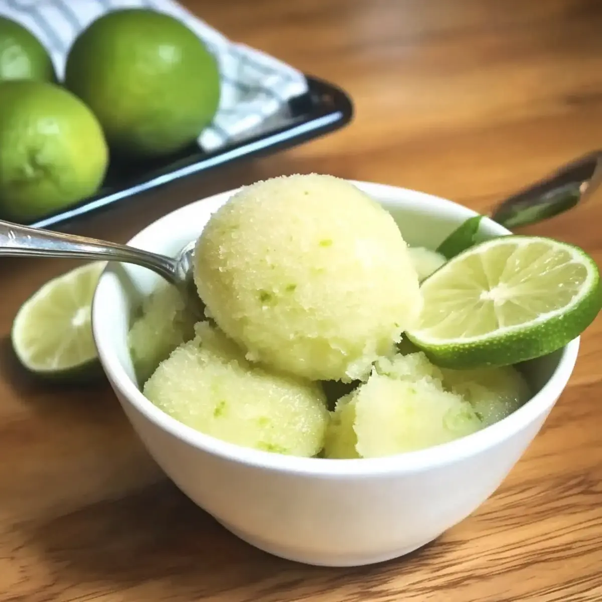 Cucumber Lime Sorbet