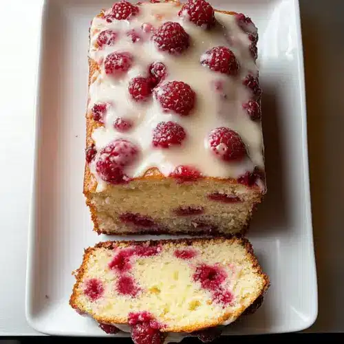 White Chocolate Raspberry Loaf