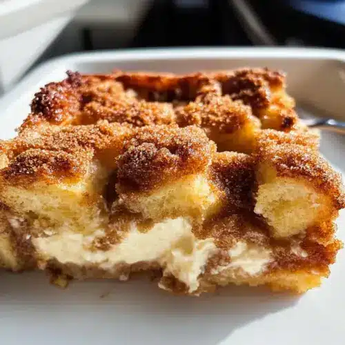 Baked Cream Cheese French Toast Casserole
