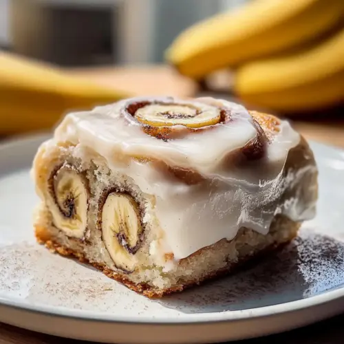 Banana Bread Cinnamon Rolls