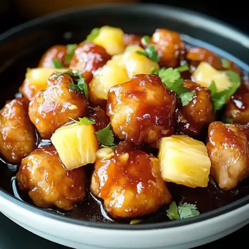 brown sugar pineapple chicken