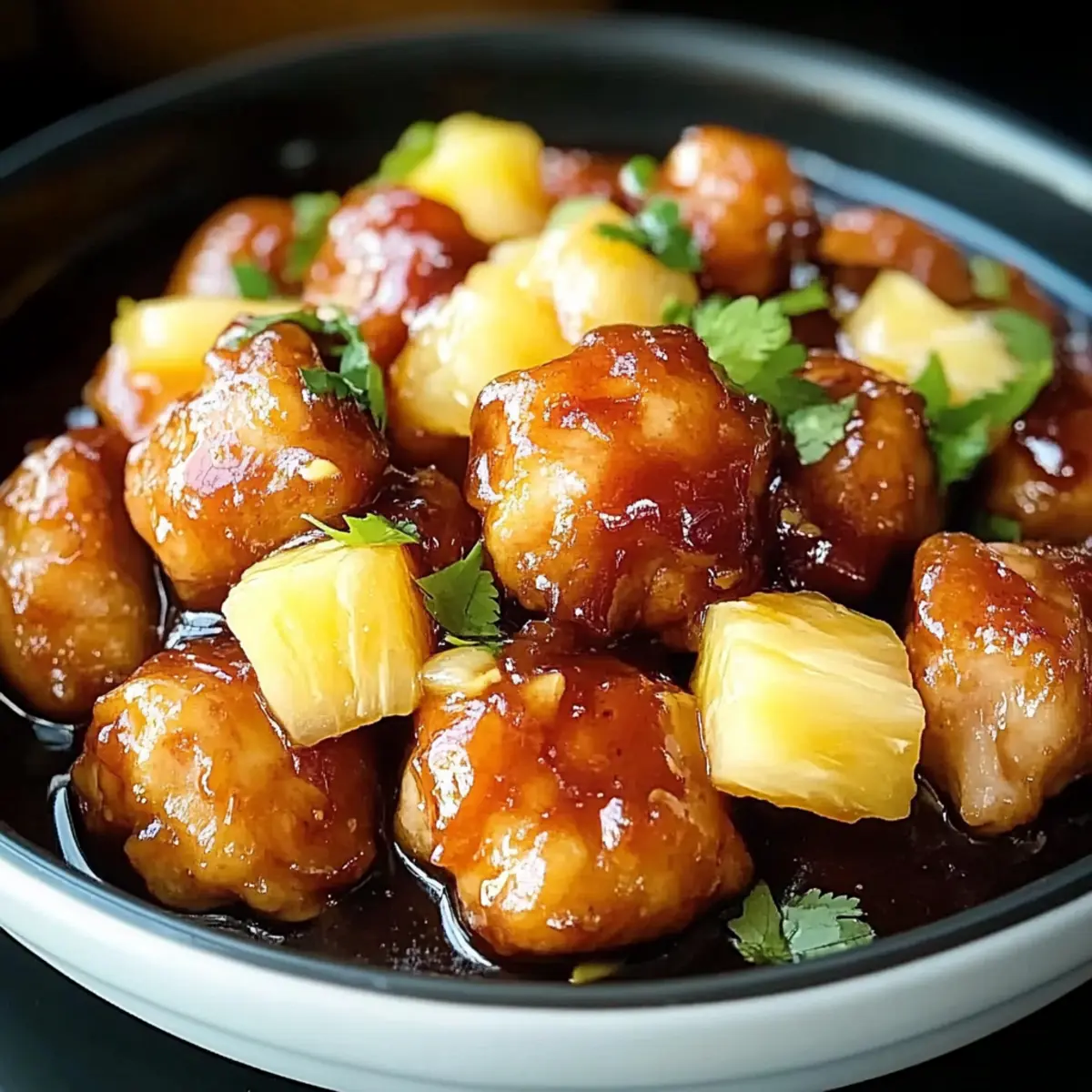 brown sugar pineapple chicken