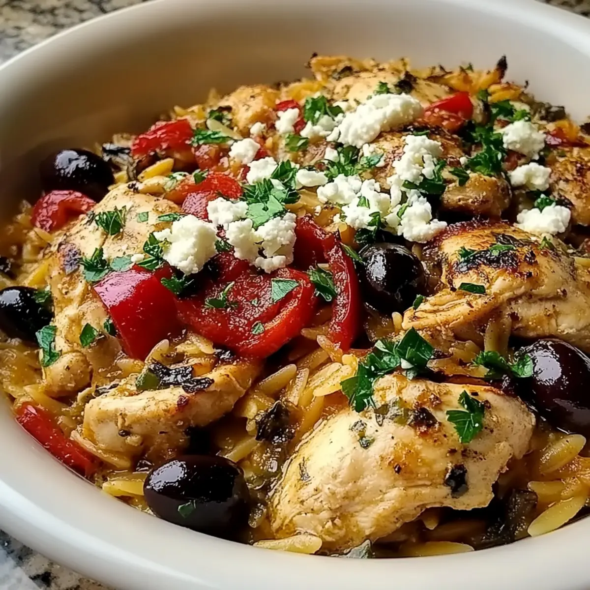 Greek Chicken Casserole