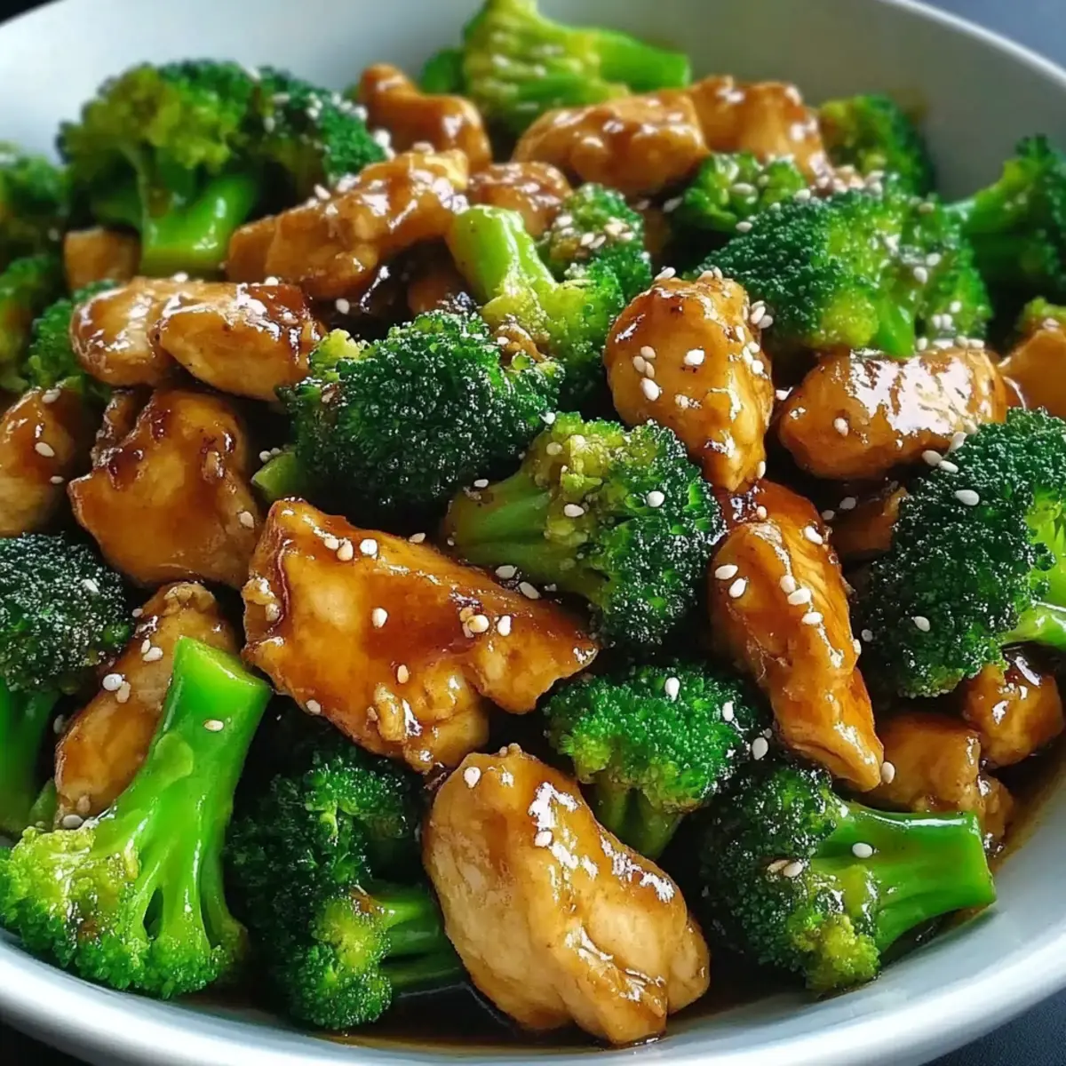 Chinese Chicken and Broccoli Stir Fry