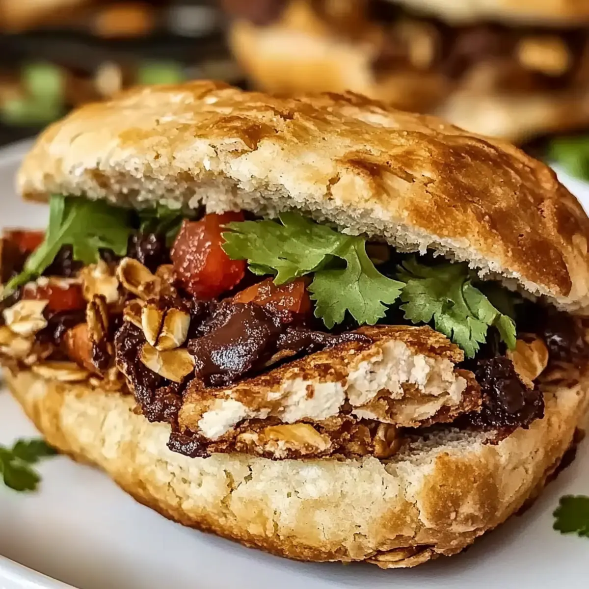 Flavor-Packed Chicken Torta Sandwich