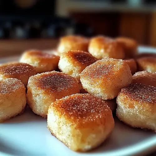 Cinnamon Sugar Biscuit Bites