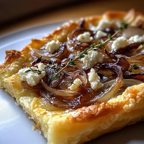 Caramelized Onion and Goat Cheese Tarts