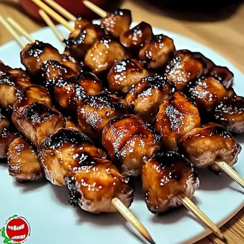 Grilled Chicken Yakitori Skewers