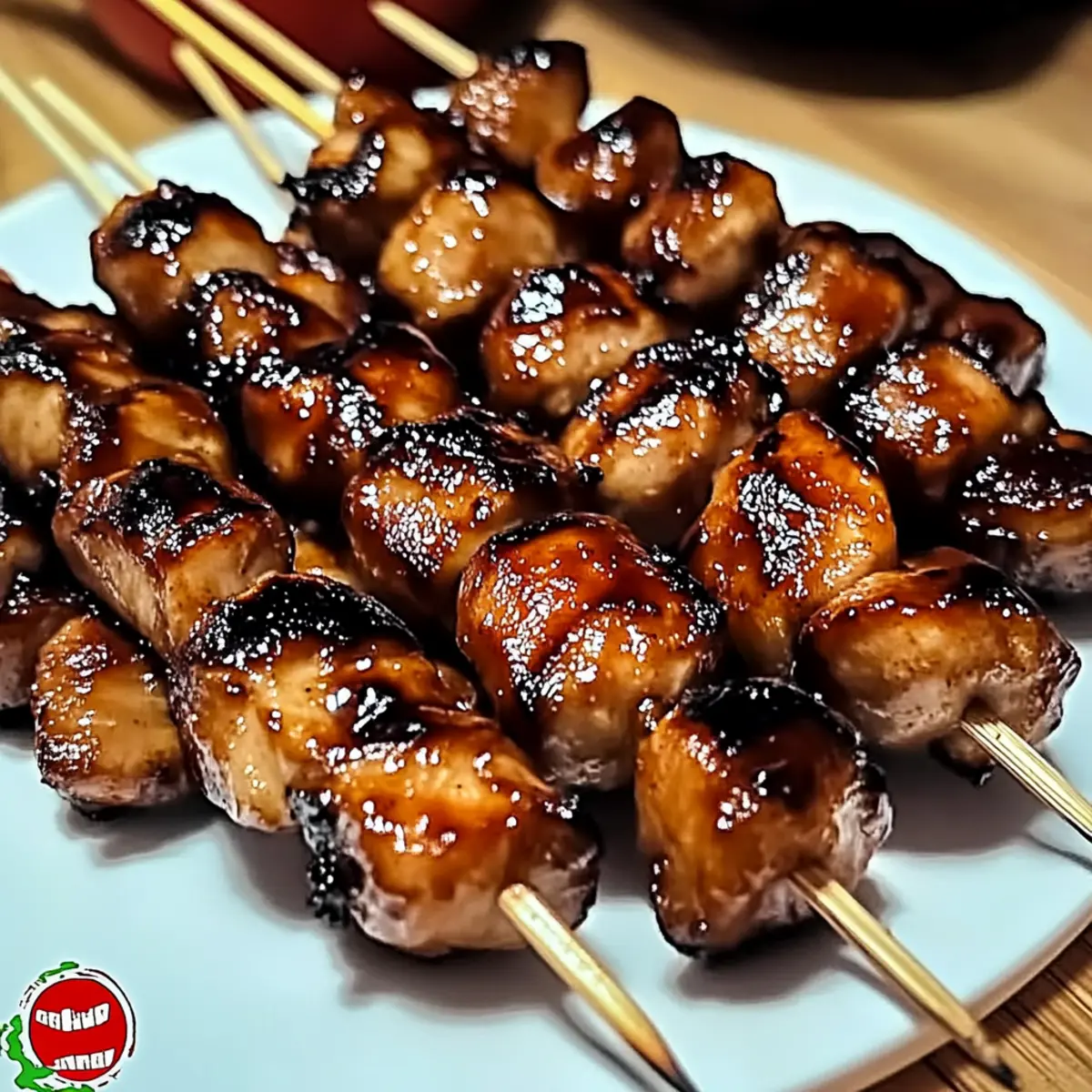Grilled Chicken Yakitori Skewers