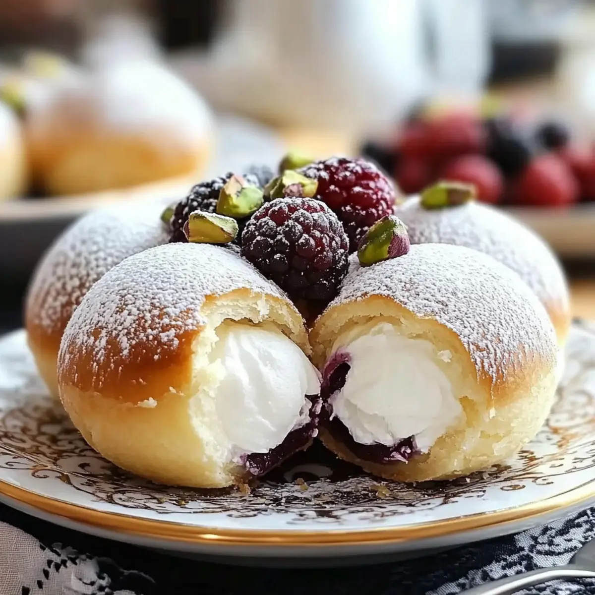 Italian Cream Bombs