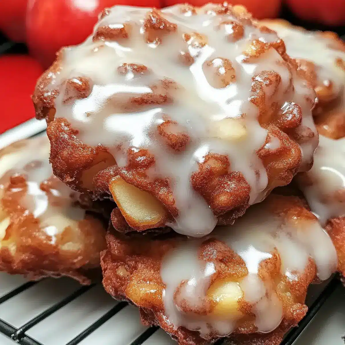 Cinnamon Apple Fritters