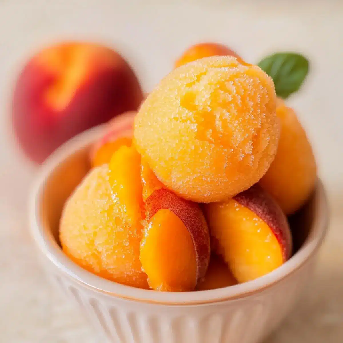 Peach Sorbet