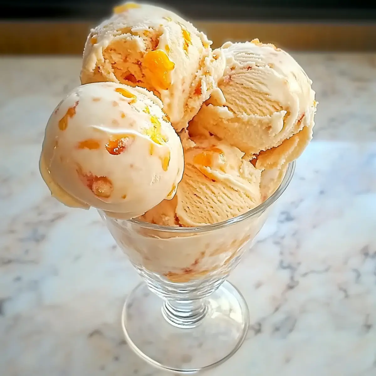 Georgia Peach Ice Cream