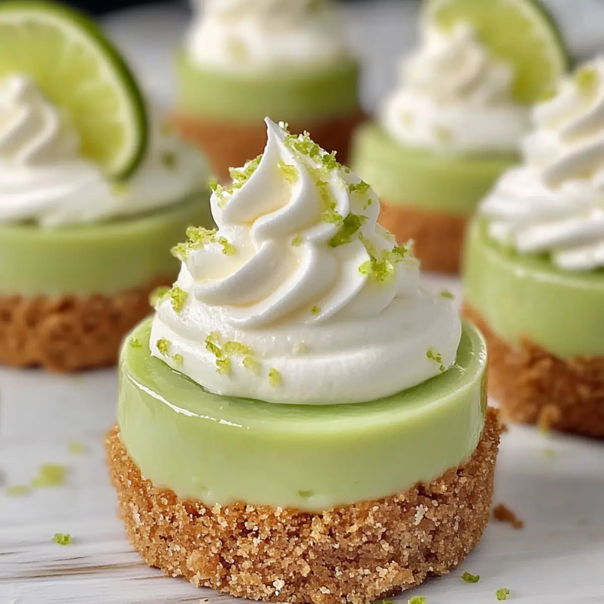 No-Bake Key Lime Cheesecake Cups