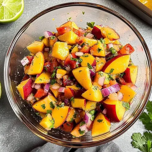 Fresh Peach Salsa