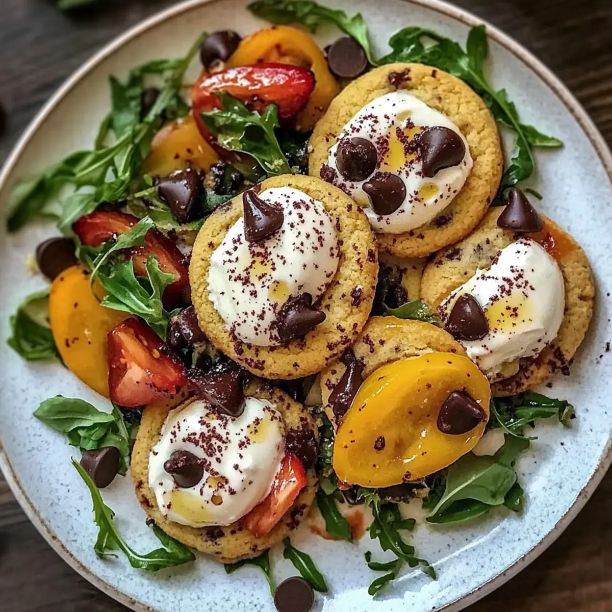 Peach Burrata Salad