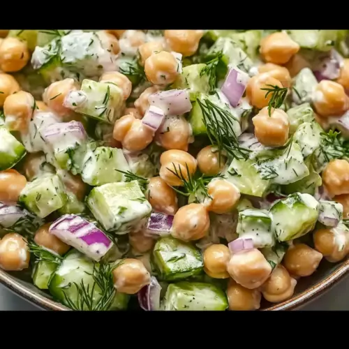 Creamy Chickpea Salad