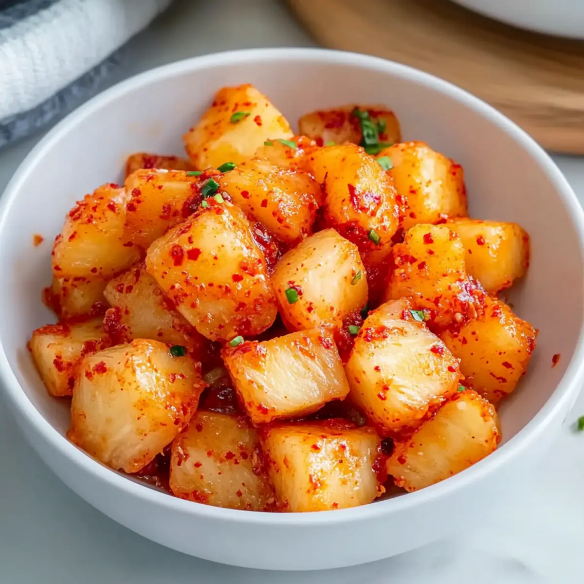 Spicy Pineapple Kimchi