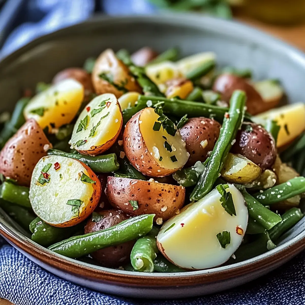 French-Style Potato and Green Bean Salad