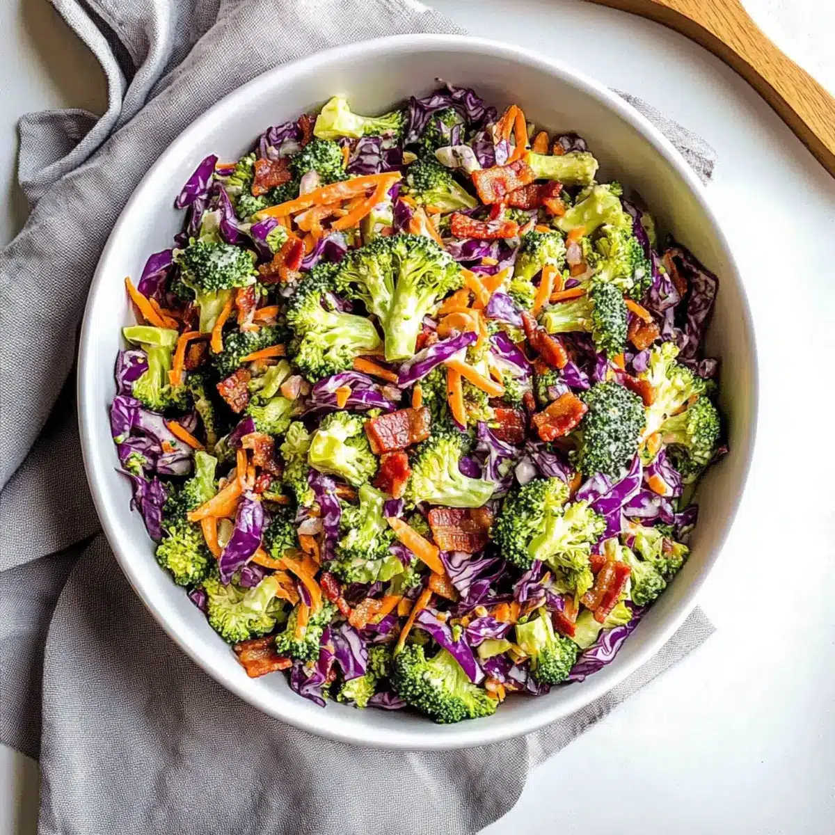 Broccoli Salad with Honey Dijon Dressing
