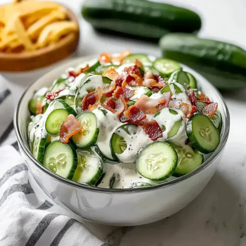 Jalapeño Popper Cucumber Salad