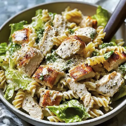 Chicken Caesar Pasta Salad