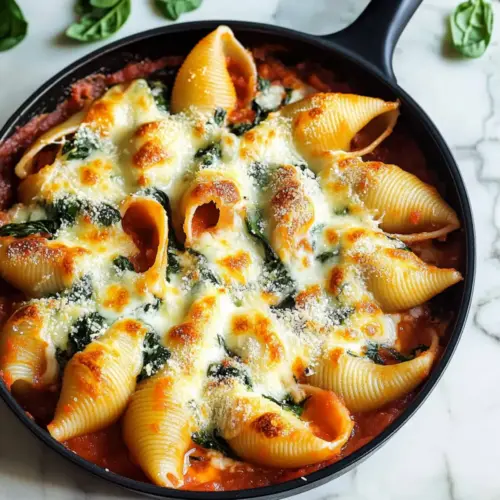 Spinach Ricotta Stuffed Shells