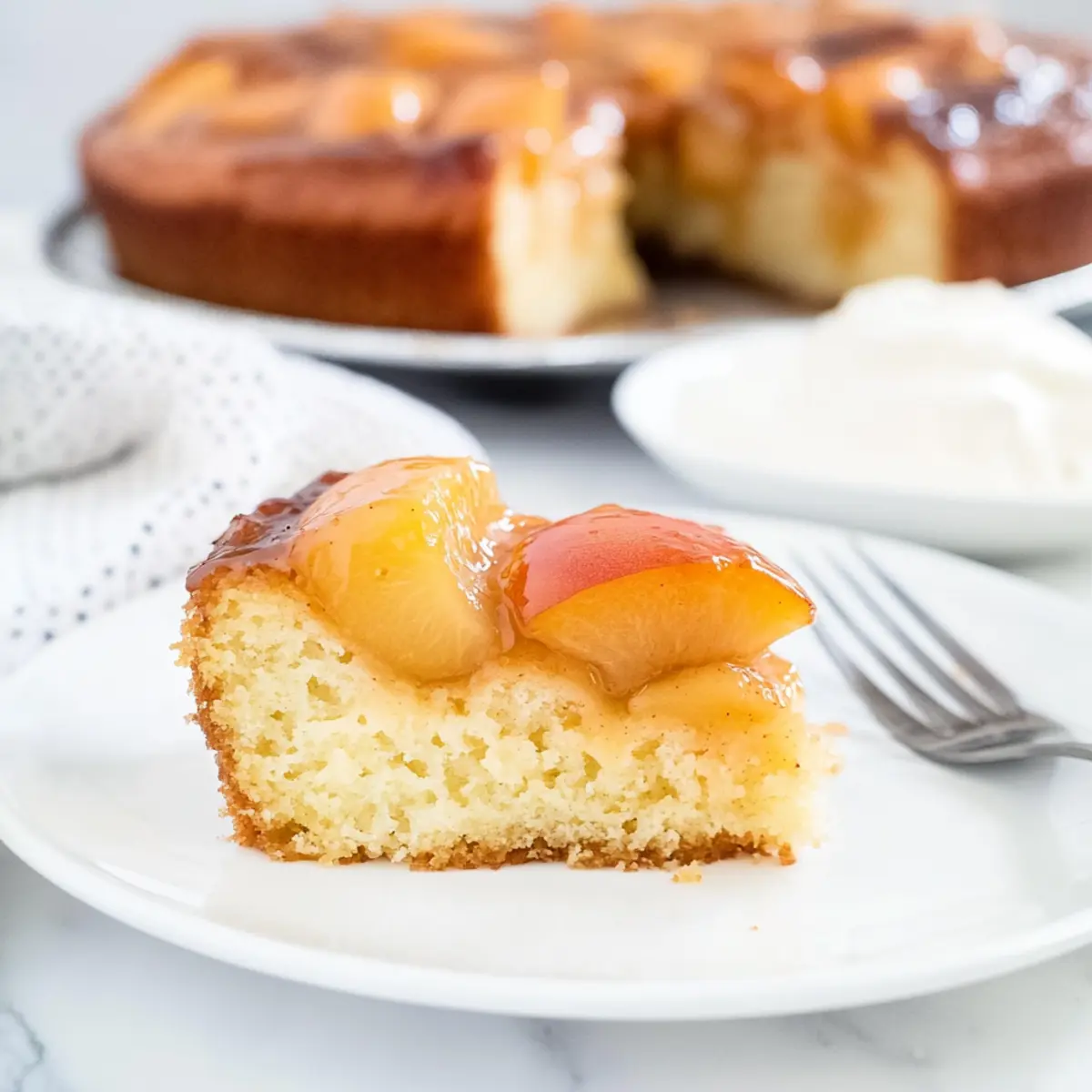 Peach Upside Down Cake