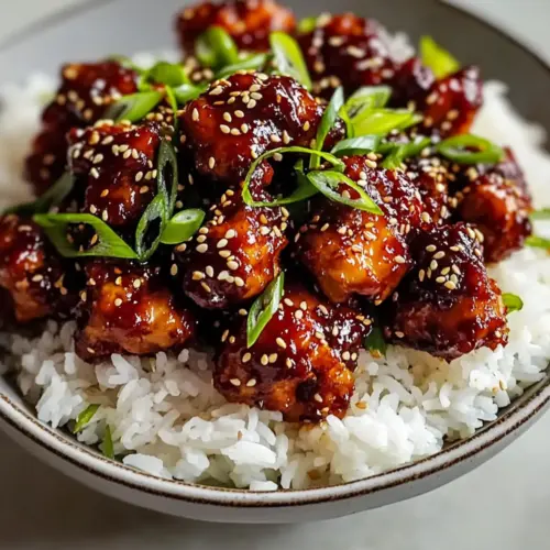 Sticky Korean Gochujang Chicken