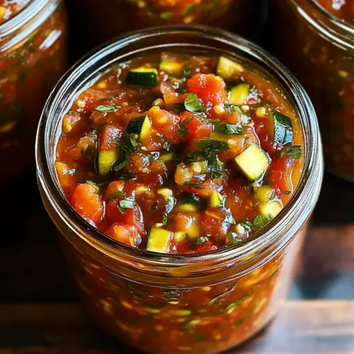 Zucchini Salsa