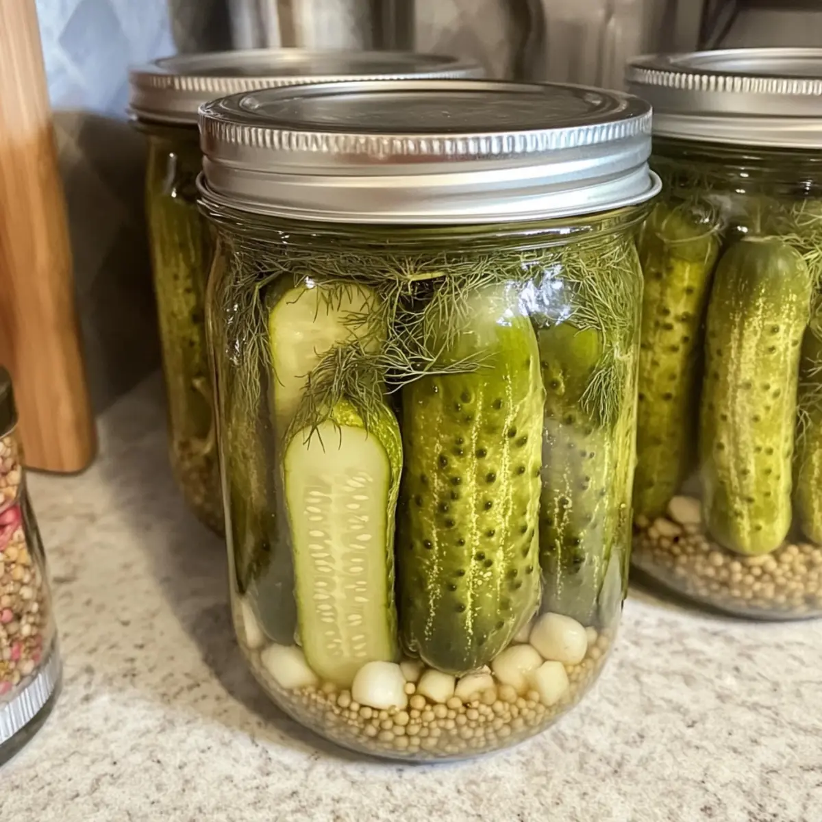 Homemade Dill Pickles