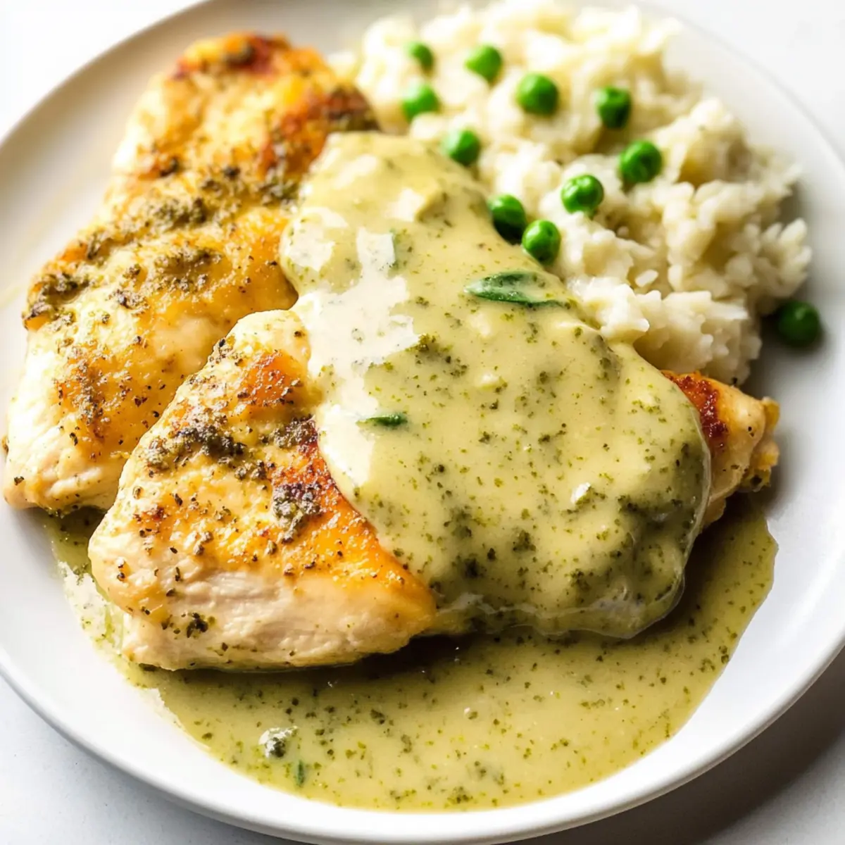 Creamy Pesto Chicken