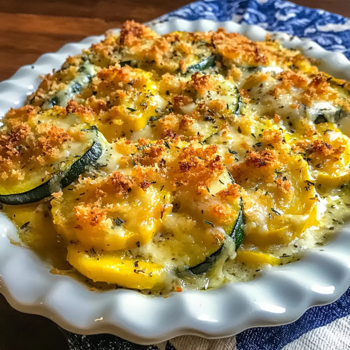 Yellow Squash and Zucchini Casserole