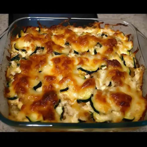 Cheesy Zucchini Casserole