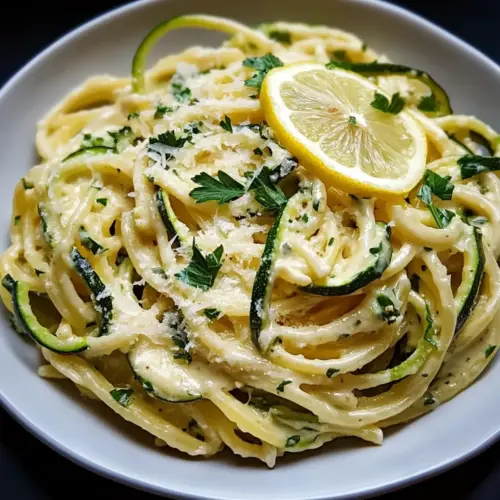 Lemon Zucchini Pasta