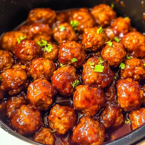 Best Crockpot Honey BBQ Meatballs