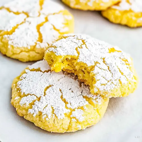 Lemon Cool Whip Cookies