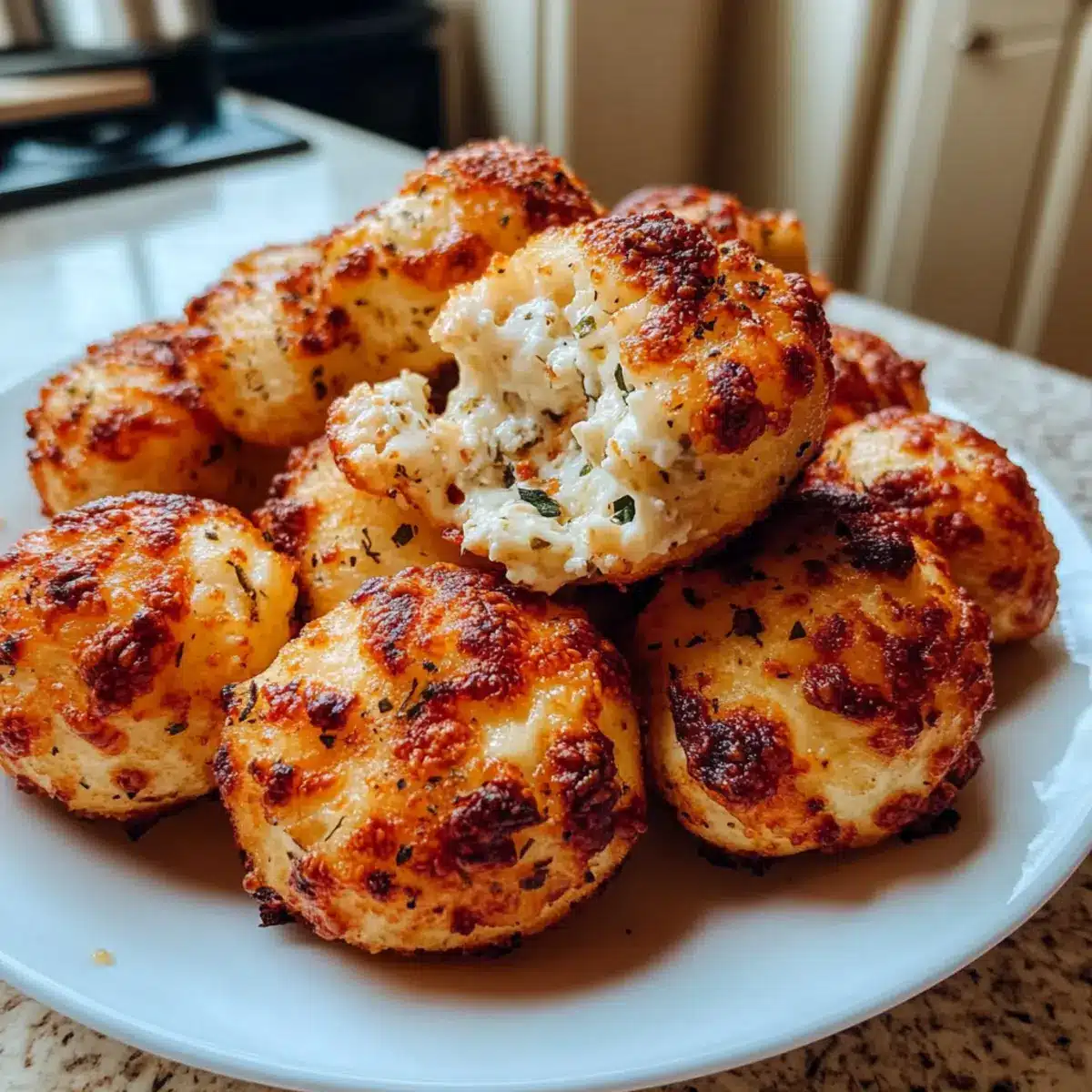 Cottage Cheese Pizza Bites