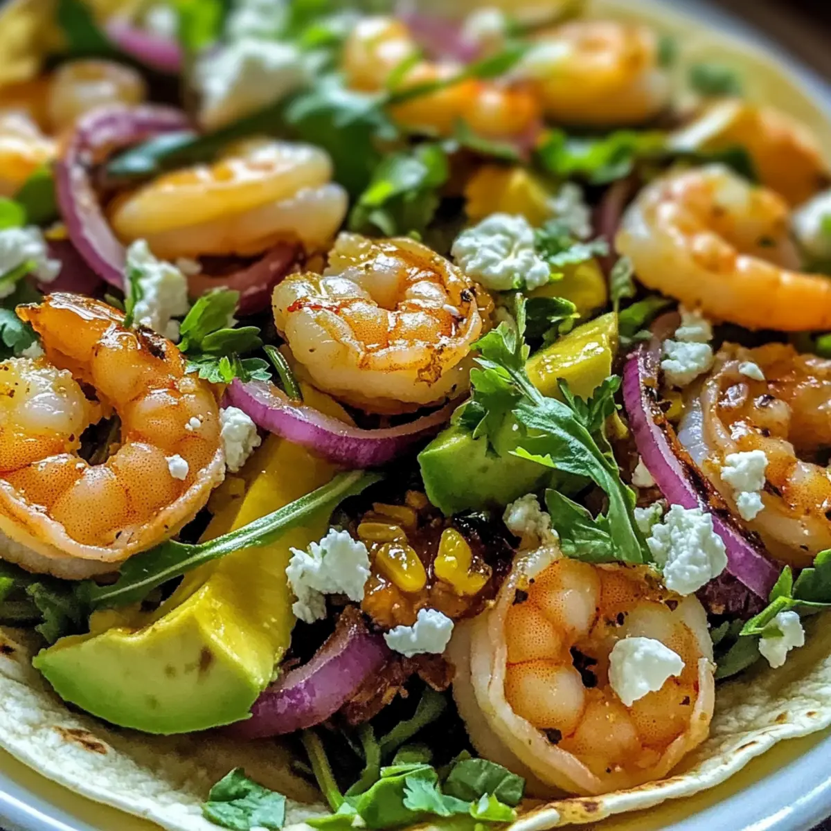 Peach Arugula Salad
