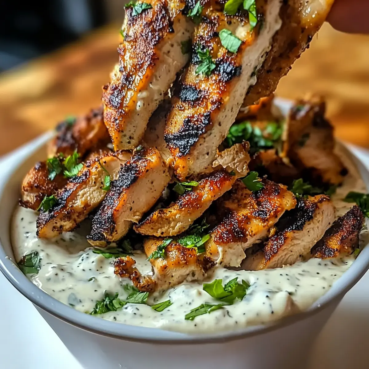 Chicken Shawarma with Garlic Sauce